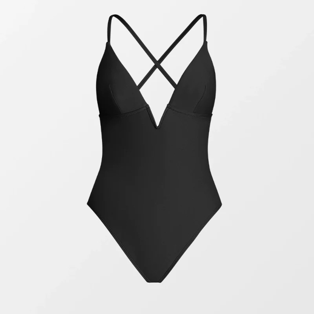 H&M Black One-Piece Swimsuit
